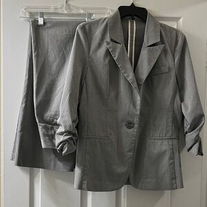Women's Gray Blazer and Pants